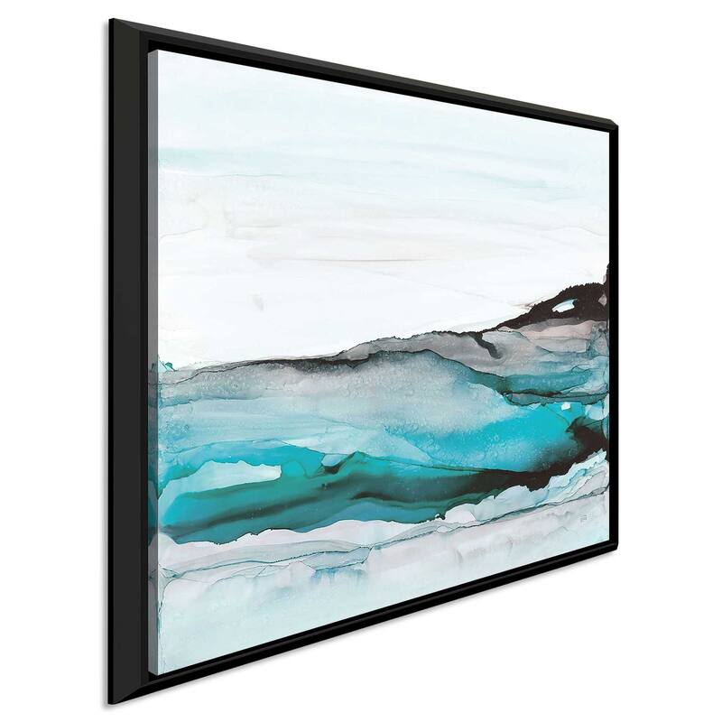 "Aquascape I" Print on Floating Canvas