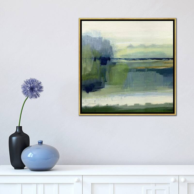 iCanvas "Glistening Meadow Detail I" by Susan Jill Framed Canvas Print