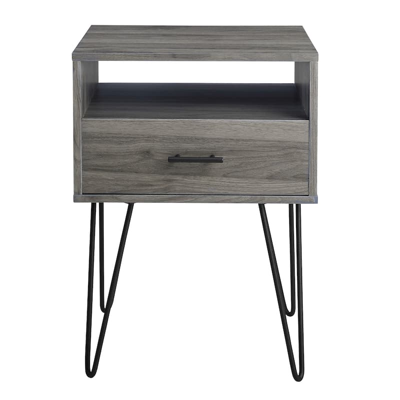 Middlebrook 18-inch 1-drawer Hairpin Nightstand
