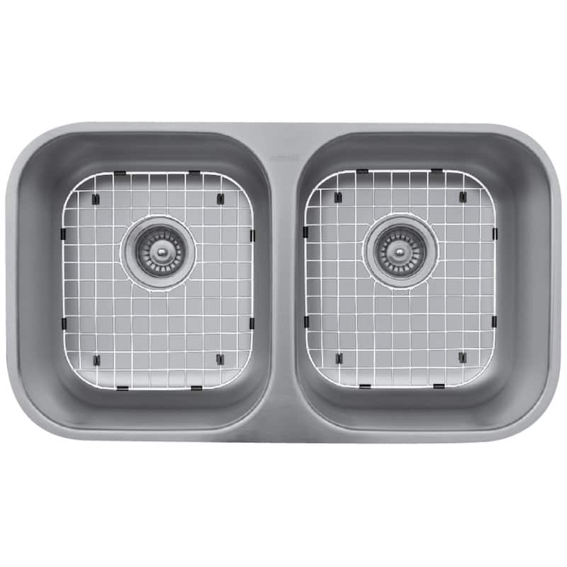 Karran USA U-5050-PK1 U Series 31-1/2" Undermount Double Basin