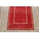 preview thumbnail 7 of 15, Modern Gabbeh Kashkoli Area Rug Wool Handmade Oriental Carpet - 5'6" x 8'2"