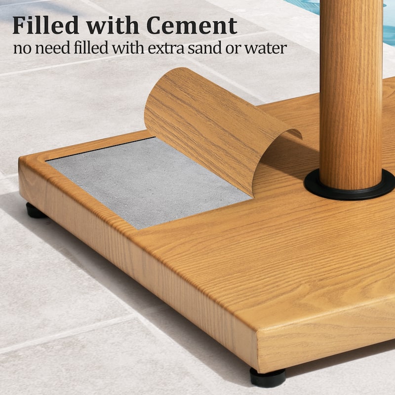 Pellebant Patio Market Umbrella Base Stand Outdoor