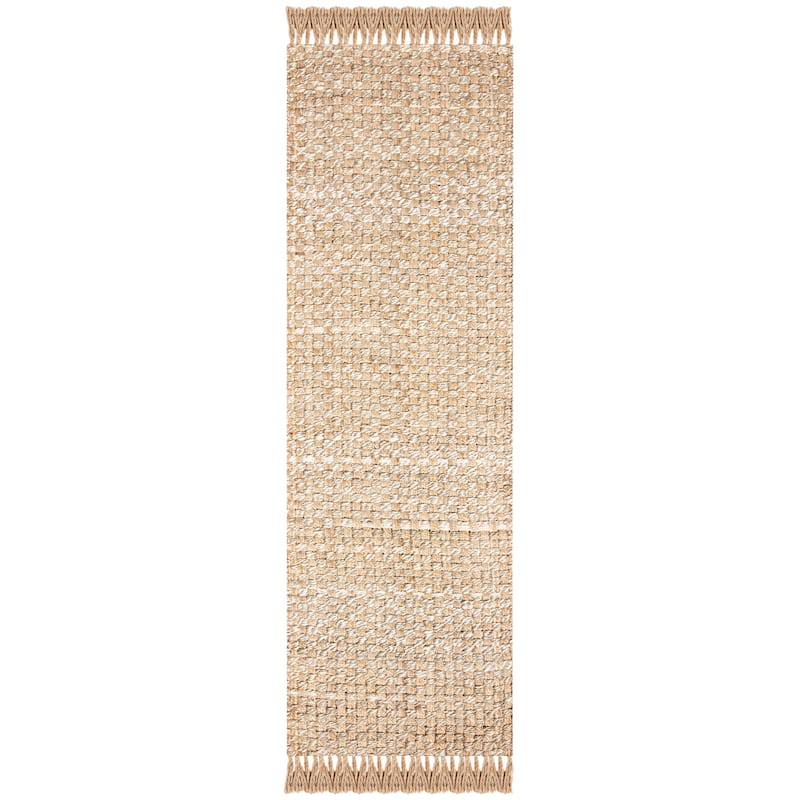 SAFAVIEH Flatweave Natural Fiber Tzipporah Casual Solid Jute Rug