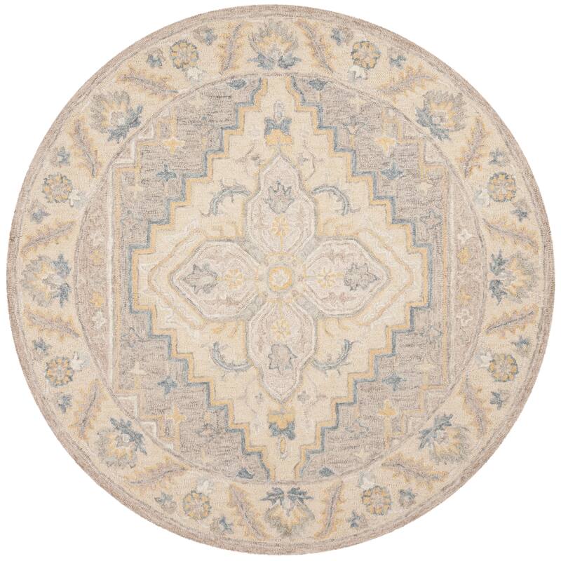 SAFAVIEH Handmade Micro-Loop Ludivine Wool Rug