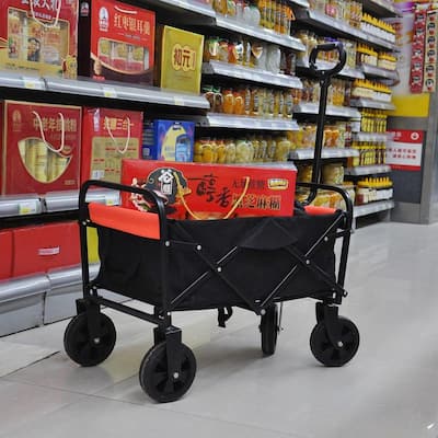 Folding Wagon Garden Shopping Beach Cart