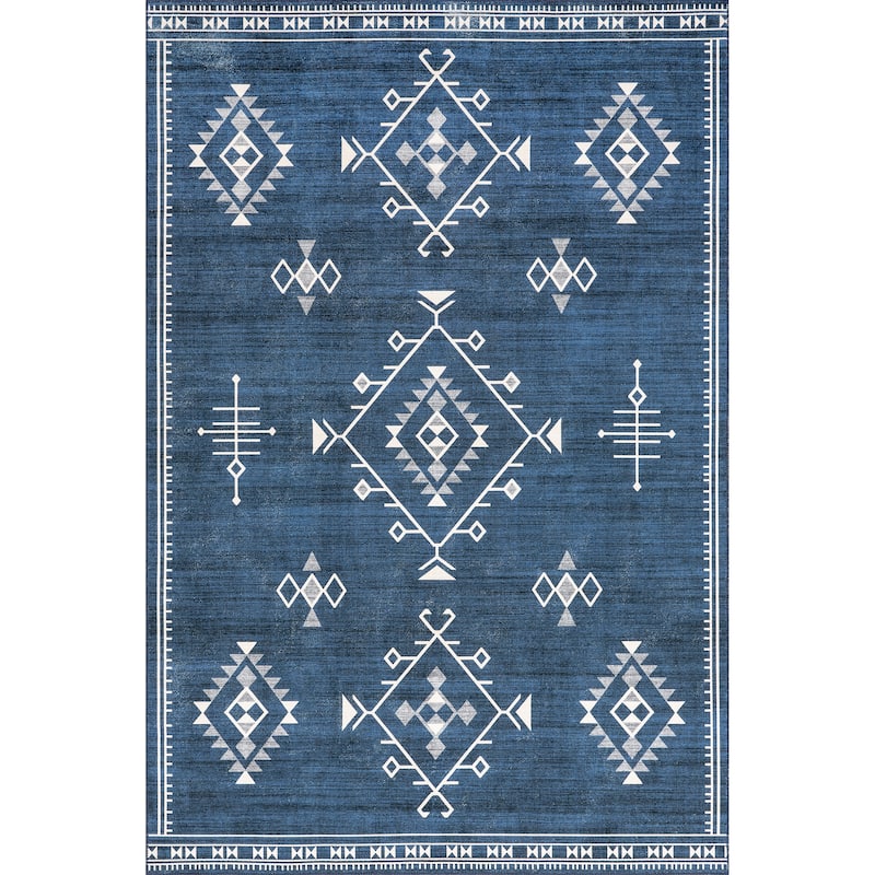 Nuloom Shenai SplashGuard Machine Washable Area Rug