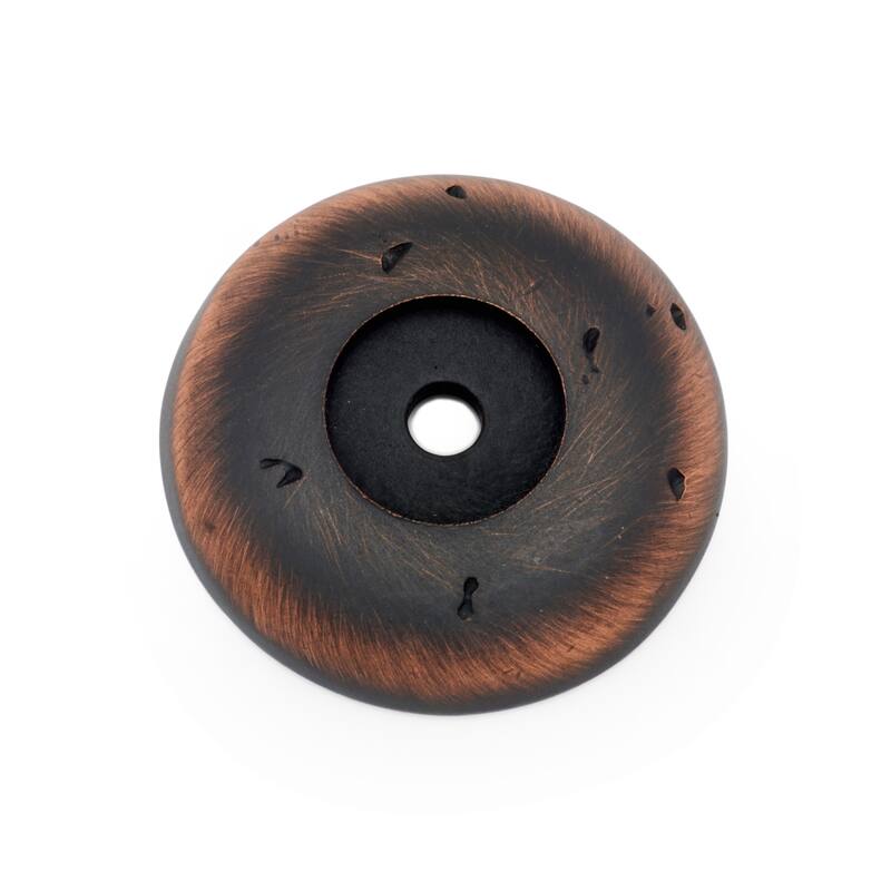 RK International 1-9/16 Inch Diameter Round Knob Backplate - Valencia Bronze