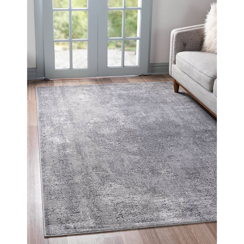 Transitional Wedo Collection Area Rug - 10'x13' - Light Gray