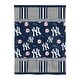 preview thumbnail 2 of 3, MLB New York Yankees Rotary 4-piece Twin Bed in a Bag Set