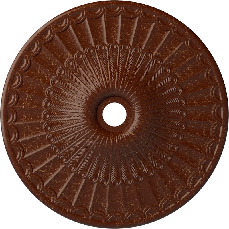 36 5/8"OD x 3 5/8"ID x 2 3/8"P Galveston Ceiling Medallion