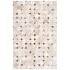 preview thumbnail 8 of 13, SAFAVIEH Flatweave Studio Leather Azize Modern Rug