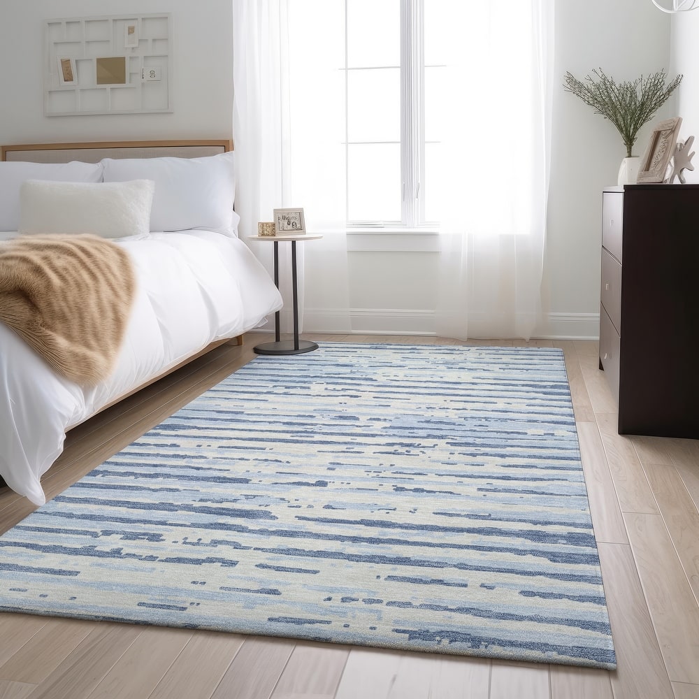 Premium Washable Super Soft Modern Scratches Mayfield Rug