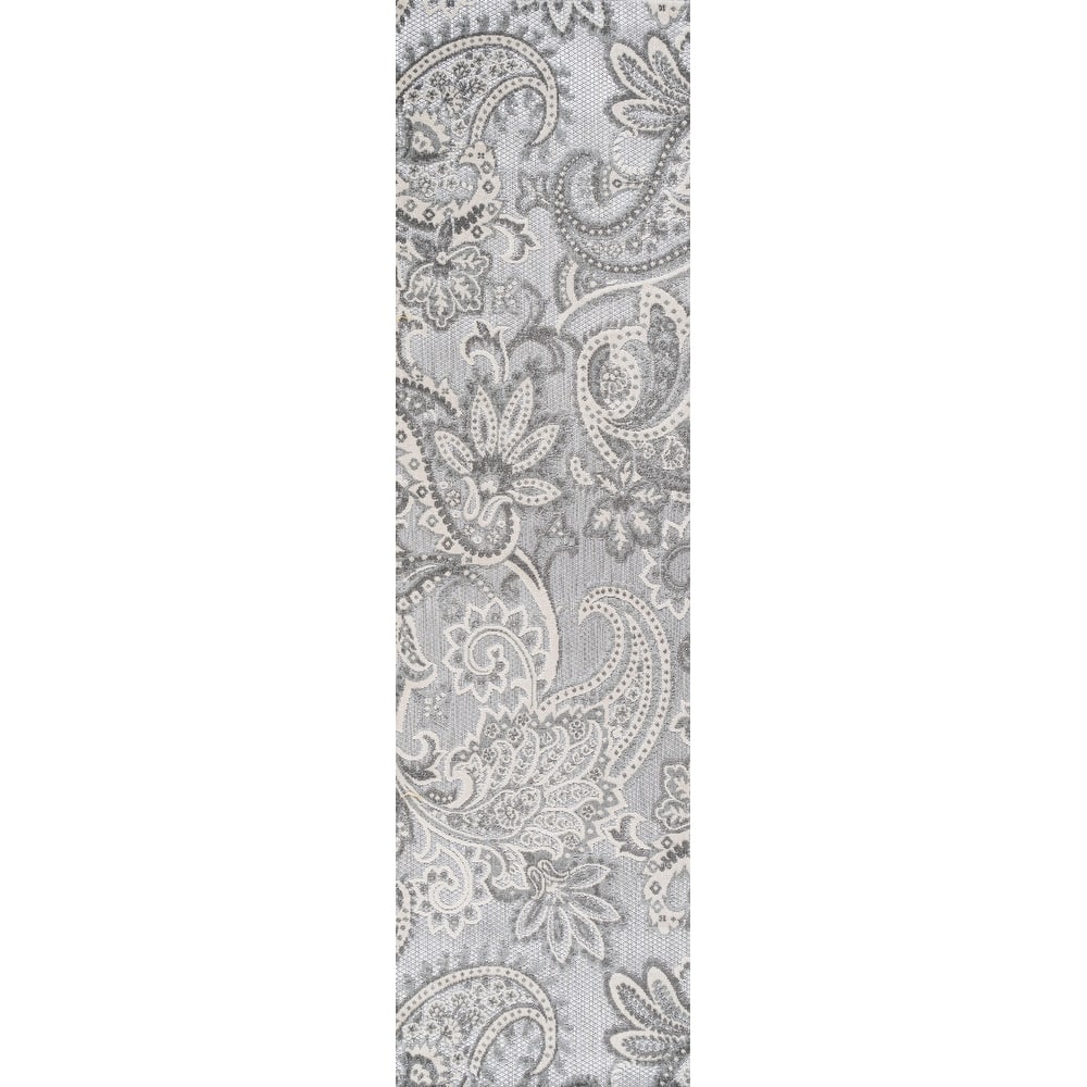 JONATHAN Y Lucena Paisley High-Low Indoor/Outdoor Area Rug