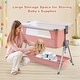 preview thumbnail 4 of 25, Babyjoy Baby Bed Side Crib Portable Adjustable Infant Travel Sleeper - See Details