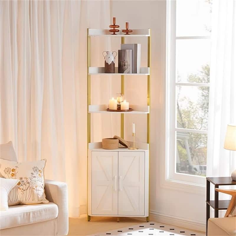 Corner Shelf - 23.2 x 15.7 x 70.3