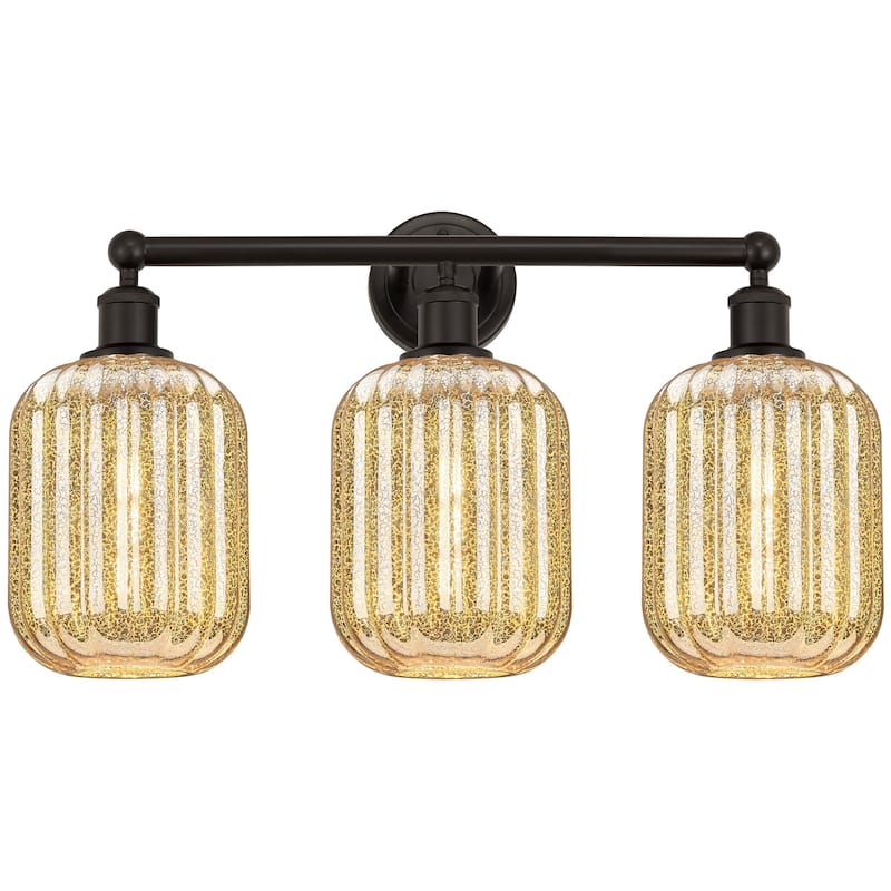 Innovations Lighting 616-3W-14-25 Preston Vanity Preston 3 Light 25" - Oil Rubbed Bronze / Mercury