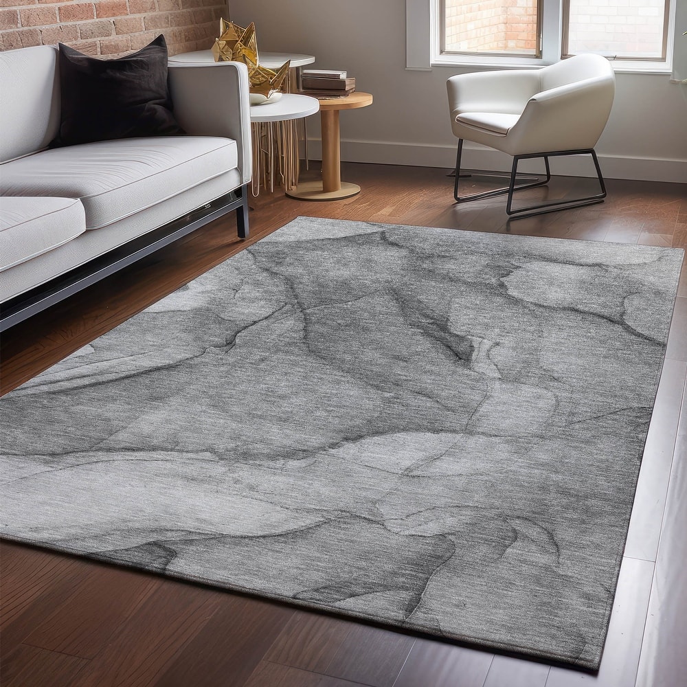 Premium Washable Super Soft Abstract Waves Mayfield Rug