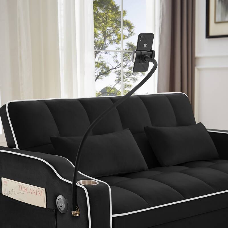 Adjustable Backrest Multifunctional Sofa Bed 3 Lengths Available