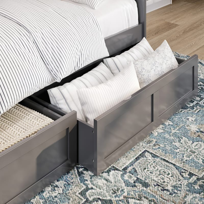 AFI Twin/Full Size Storage Drawers - Grey