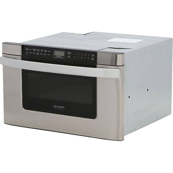 Sharp 24 In. 1000W Insight Pro Microwave Drawer Oven in Stainless Steel