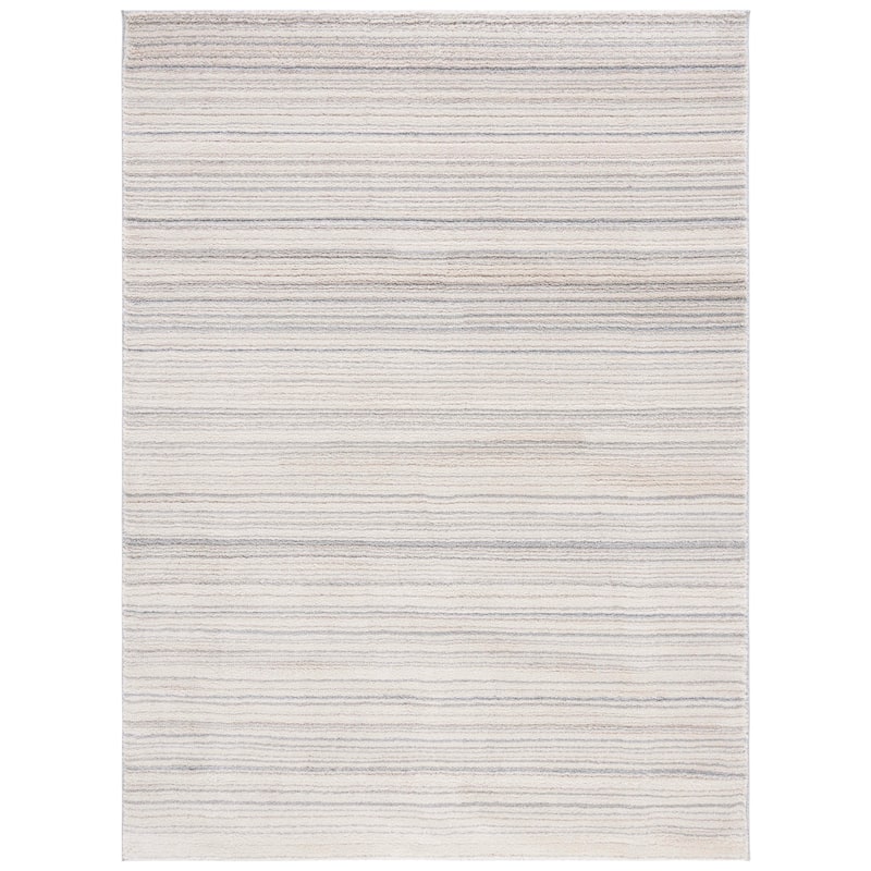 SAFAVIEH Lucia Shag Heidveig Striped Plush Rug - 6'7" x 9'