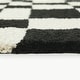preview thumbnail 15 of 13, Leslie Checkered Shag Area Rug