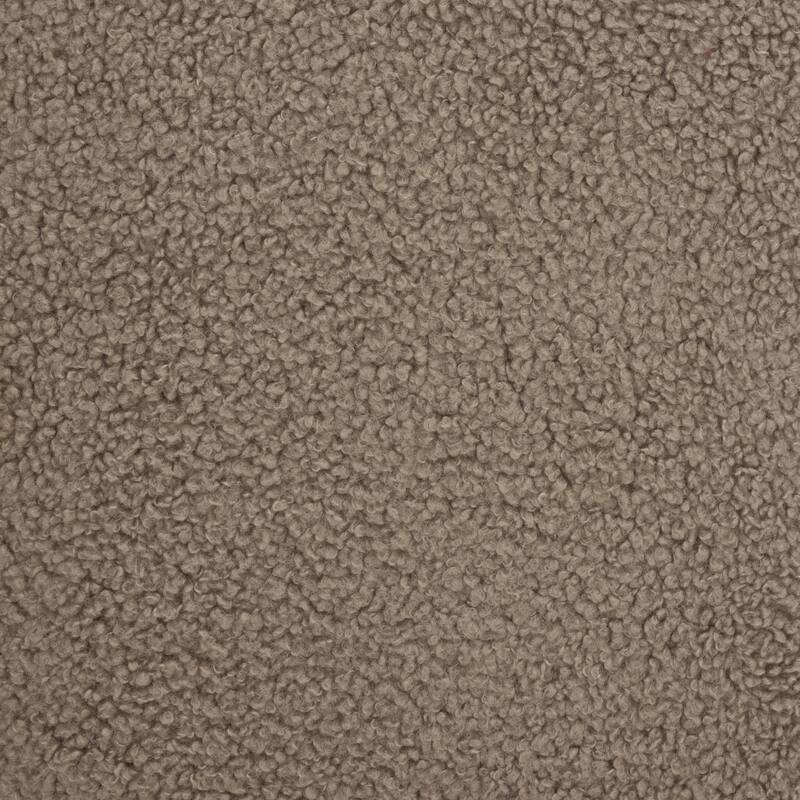 SAFAVIEH Couture Tessabella Teddy Fabric Ottoman