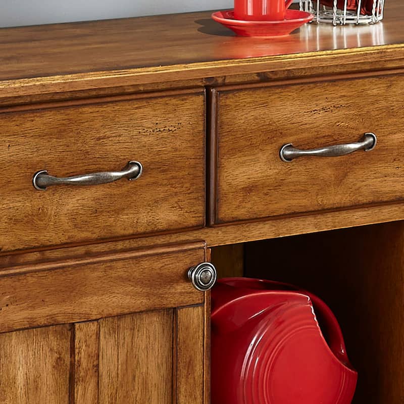 Homestyles Buffet Of Buffets Brown Wood Buffet - 42" x 17" x 36"