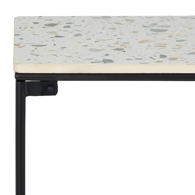 SAFAVIEH Home Amelina Ceramic Console Table - 42"W x 12"D x 30"H