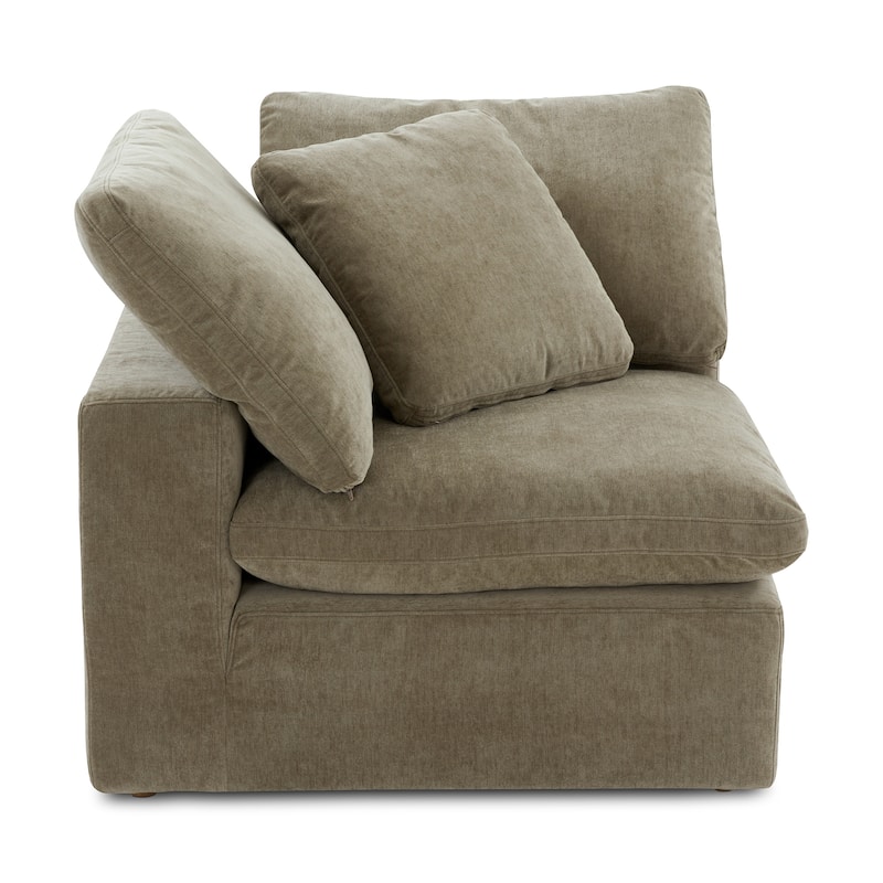 Aurelle Home Tami Modular Sectional Piece - Corner Module - 38" x 38"