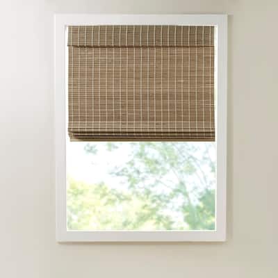 Bamboo Light Filtering Roman Window Shade
