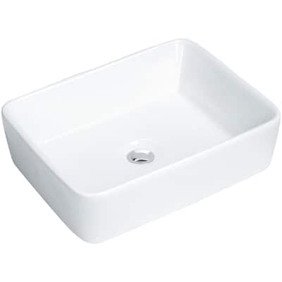 Karran USA VC-501 Valera 18-3/4" Rectangular Vitreous China Vessel