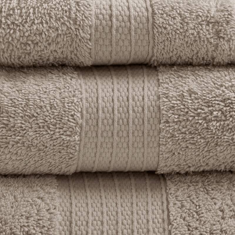 Madison Park Organic 6 Piece Cotton Towel Set