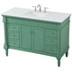 preview thumbnail 11 of 9, Elegant Lighting VF13048-VW Lexington 48" Free Standing Single Basin