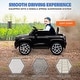preview thumbnail 4 of 18, Licensed Qaba Chevrolet Silverado EV RST 12V Ride-On Car, Parent Remote, Soft Start, Music, 3 Speeds, Black