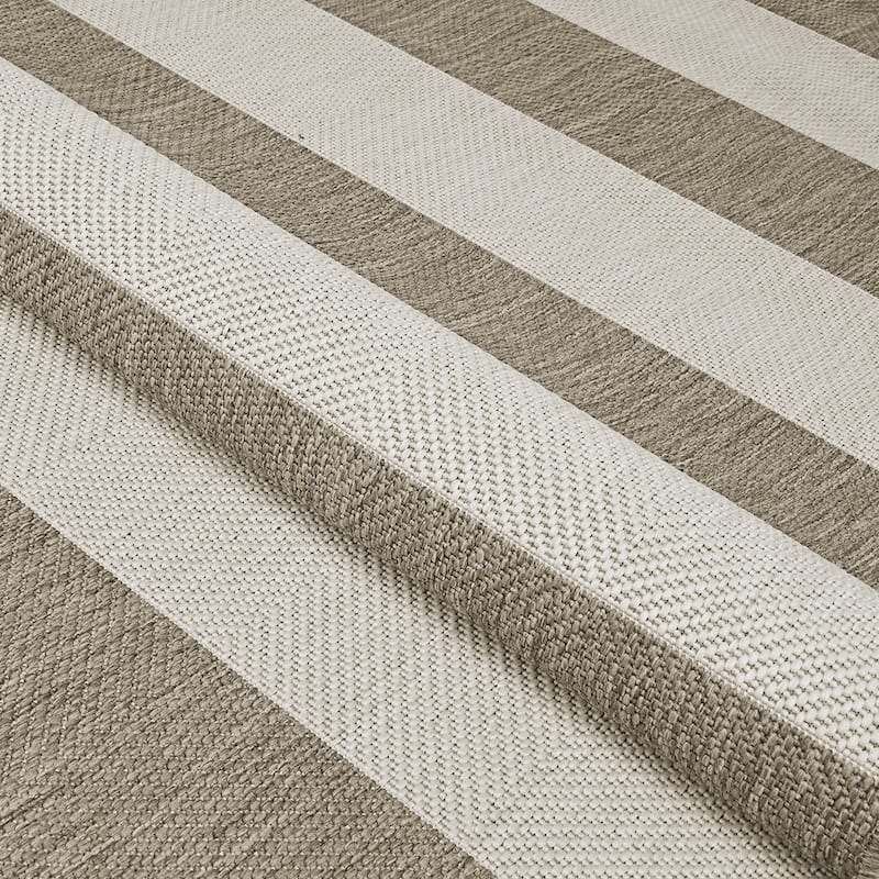 Dream Decor Rugs Hampton Striped Indoor Outdoor Area Rug