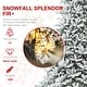 preview thumbnail 119 of 131, Glitzhome 6FT/7.5FT/9FT/11FT Snow Flocked Pre-lit Artificial Fir Christmas Trees