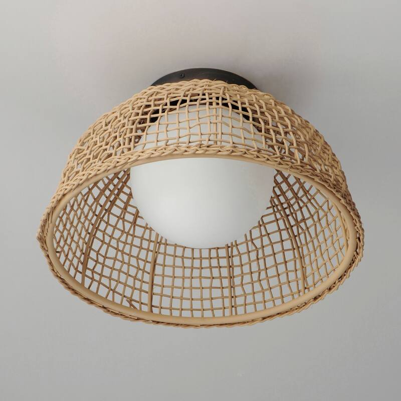 Maxim 22470 Cestino 16" Wide Flush Mount Ceiling Fixture