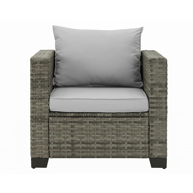 6 Piece Patio Furniture Sets Outdoor Sectional Sofa