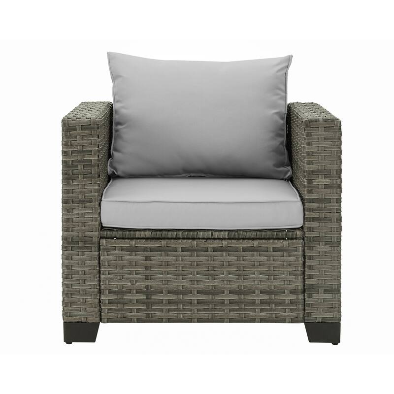 6 Pieces Outdoor Patio Sectional Sofa Couch