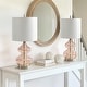 preview thumbnail 42 of 55, Ellipse Curved Gourd Glass Table Lamp, Set of 2