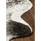 preview thumbnail 7 of 14, Alexander Home Charcoal Faux Cowhide Area Rug