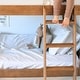preview thumbnail 17 of 16, Max and Lily Mid-Century Modern Twin over Twin Low Bunk Bed