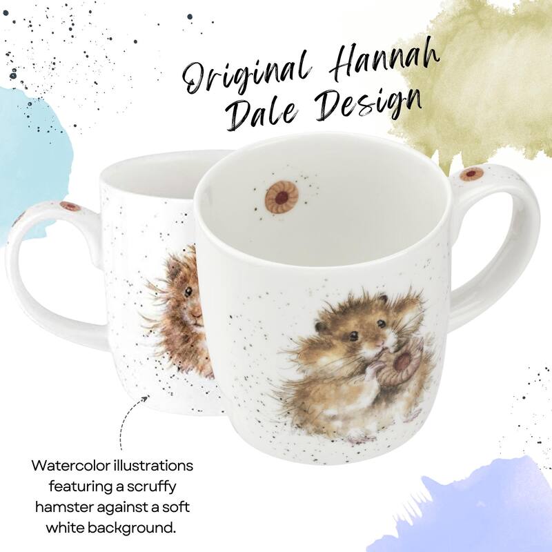 Royal Worcester Wrendale Design Mug Cats or Mouse Design