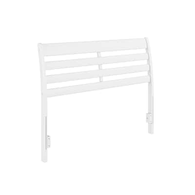 Solid Wood Headboard Full Queen King White Bedroom Charger USB Ports
