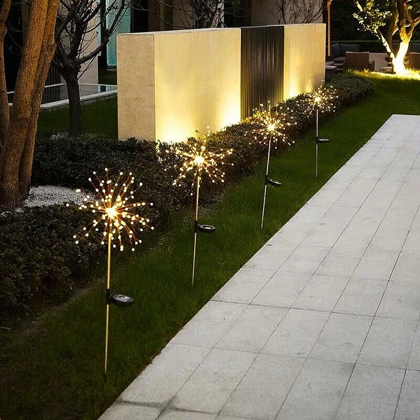 150 LED Solar Power Light Motion Sensor Outdoor Garden Path Yard Lamp Waterproof 
