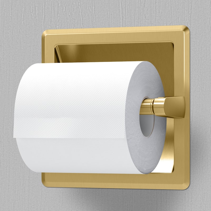 Gatco 750 Recessed Pivoting Toilet Paper Holder