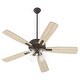 preview thumbnail 2 of 10, Quorum International 4525-24 Ovation 52" 5 Blade Indoor Ceiling Fan