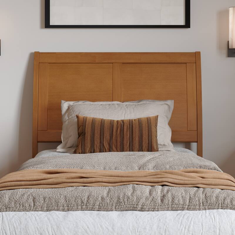 Andorra Platform Bed with Panel Footboard and Storage Drawers