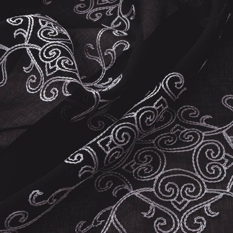 Sheryl Embroidered Window Curtain